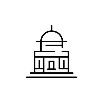Observatory Icon Illustrazione stock