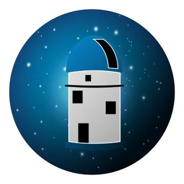 Observatory Stock Illustration