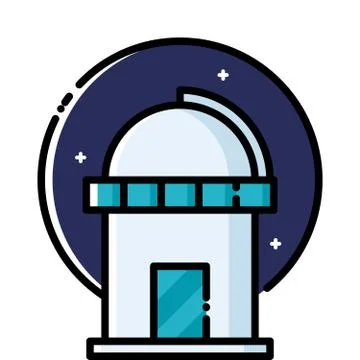 Observatory Stock Illustration