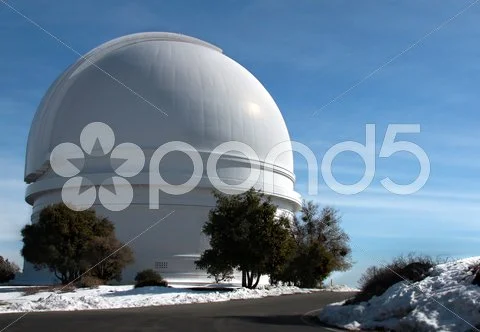Observatory on a mountain Stock Photos