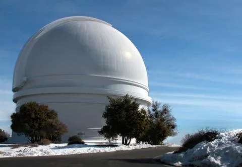 Observatory on a mountain Stock Photos