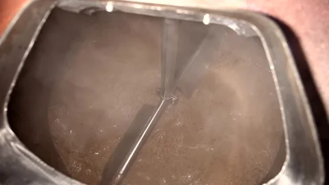 Observe the Complete Process of Brewing Beer in a Private Craft Brewery in Slow Stock Footage 323917214