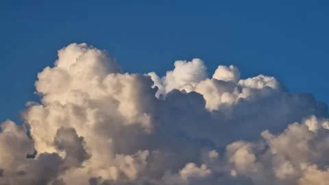Observe the impressive Cumulonimbus clouds. Stock Footage 263221252