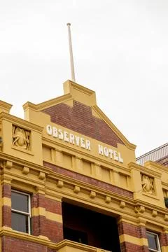 The Observer Hotel in The Rocks Stock Photos