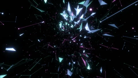 Observer of the universe.Seamless motion graphics background for broadcast TV Stock Footage 101738765