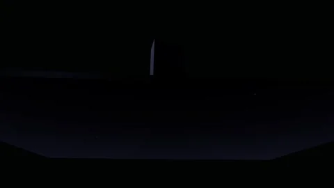 Obsidian Monolith Turn 4K Stock Footage 338382705