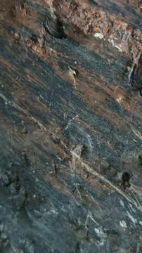 Obsidian stone background, stone wall background Stock Photos