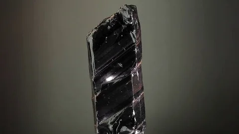 Obsidian stone Stock Footage 78000075