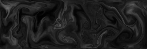 Obsidian Tide Dark Fluid Abstract Slow Motion 4K Version 01 Stock-Footage 330636972