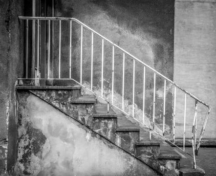 Obsolete stairs Stock Photos
