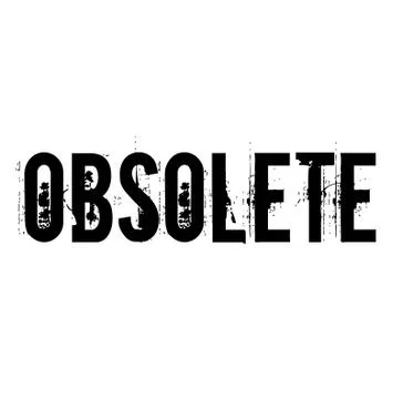Obsolete stamp Illustrazione stock