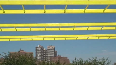 Obstacle Racing horizontal ladders Video stock 171241271