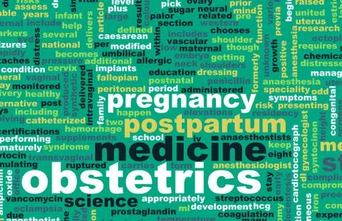Obstetrics Stock Illustration