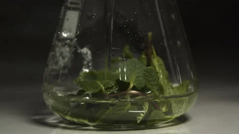 Obtaining the extract. Natural cosmetics. Stock Footage 238837676