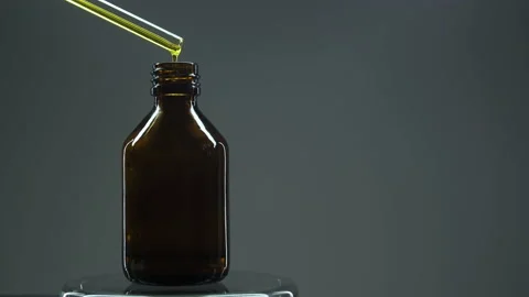  Obtaining oil extracts.  Stock Footage 238824715