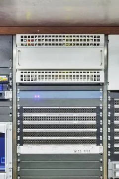 Obvan control panels racks Stock Photos