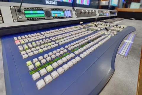 Obvan control panels racks Fotos de archivo