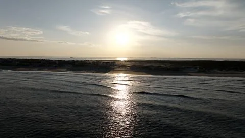 OBX Sunset Stock Photos