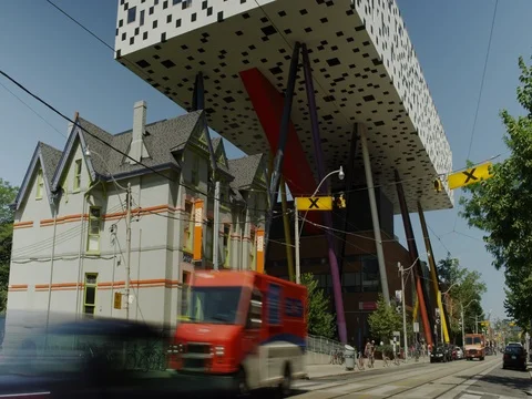 OCAD University Time Lapse Stock Footage 72991160