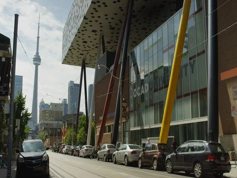 OCAD University Time Lapse Stock Footage 72991994