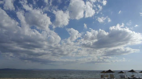 Ocaklar Beach Timelapse Video stock 37385918