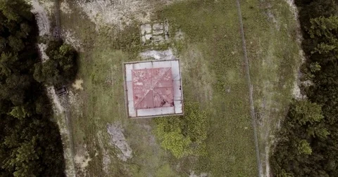 Ocala Natl Forest Fire tower Video stock 83925755