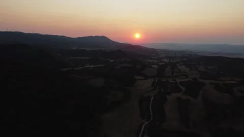Ocaso-sos-dron-2 Stock Footage 306575770