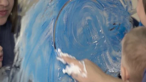 Occupation with children for sensory integration Stock Footage 82579986