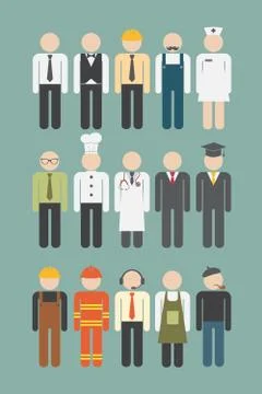 Occupation icon Stock Illustration