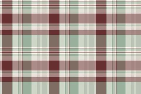 Occupation tartan vector plaid, website fabric background seamless. Silky t.. Stock Illustration
