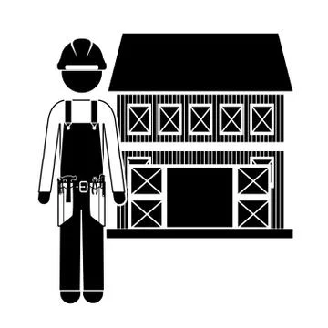 Occupations design over white background, vector illustration Stock Illustration