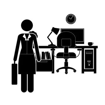 Occupations design over white background, vector illustration Stock Illustration