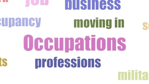Professions Isolated Stock Video Footage | Royalty Free Professions ...