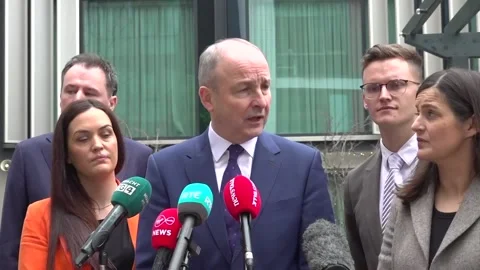 Occupied Territories Bill set to be replaced with new legislation, Martin says Stock Footage 298958867