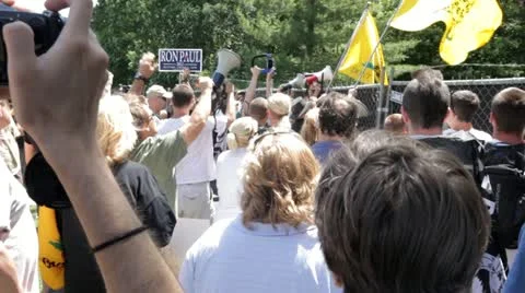 Occupy Bildeberg 5 Stock Footage 20576403