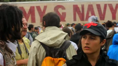 Occupy RNC 17 Stock Footage 20579126