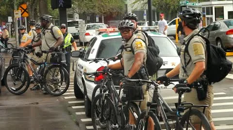 Occupy RNC 22 Stock Footage 20576748