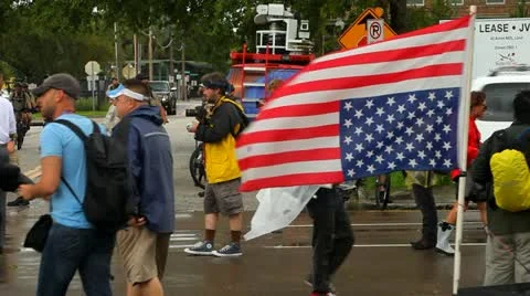 Occupy RNC 6 Stock Footage 20581091