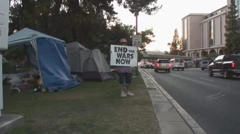 Occupy Tucson fall 2011 - 21 Stock Footage