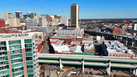 Occupying Space - Richmond, VA Video stock 336420858