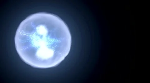 Occurrence of ball lightning 2 Stock Footage 52235433