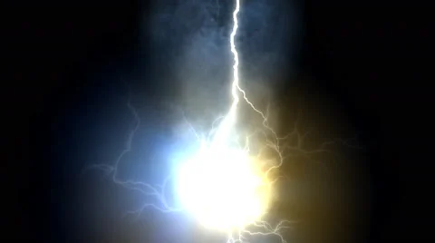 The occurrence lightning. Electric discharge. Stock Footage 60669453