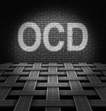 Ocd concept Stock Illustration