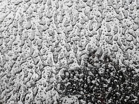 Oce On Car Windshield Stock Photos