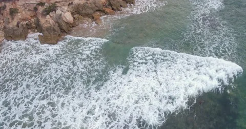 Ocean from above Video stock 63153456