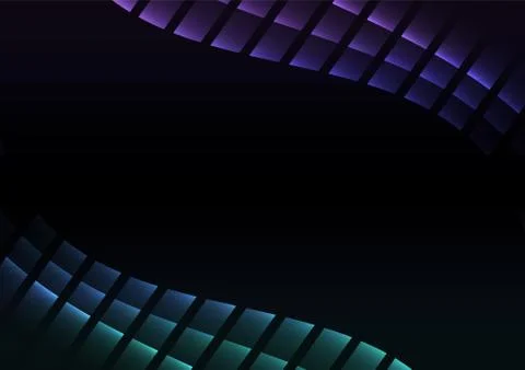 Ocean abstract pixel curve background Stock Illustration