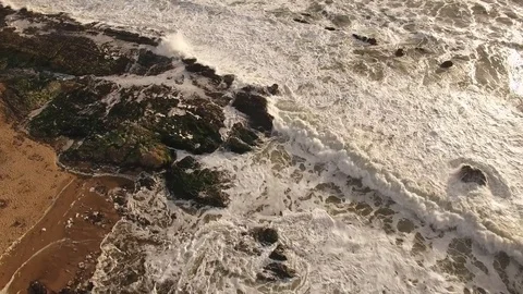 Ocean Aerial Stock Footage 75508933