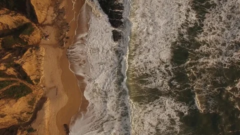 Ocean Aerial Stock Footage 75509626
