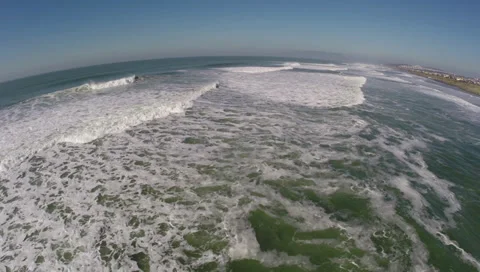 Ocean Aerials Stock Footage 34305345