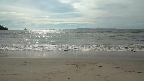 Ocean in the afternoon Stock Footage 169583478